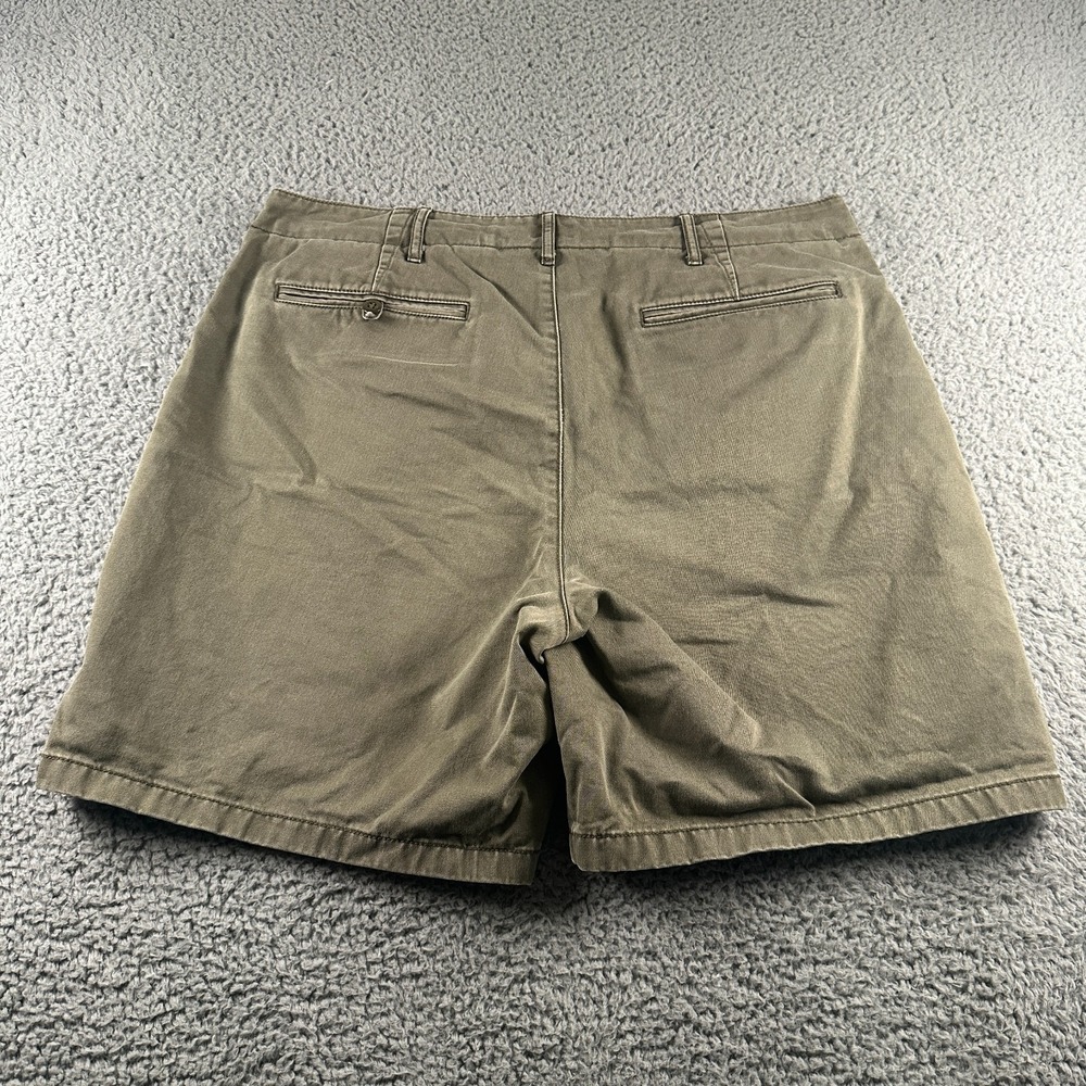 Wallace & Barnes Cotton Field Shorts Mens 36 Olive Button Fly Chino JC-83 - Picture 9 of 12